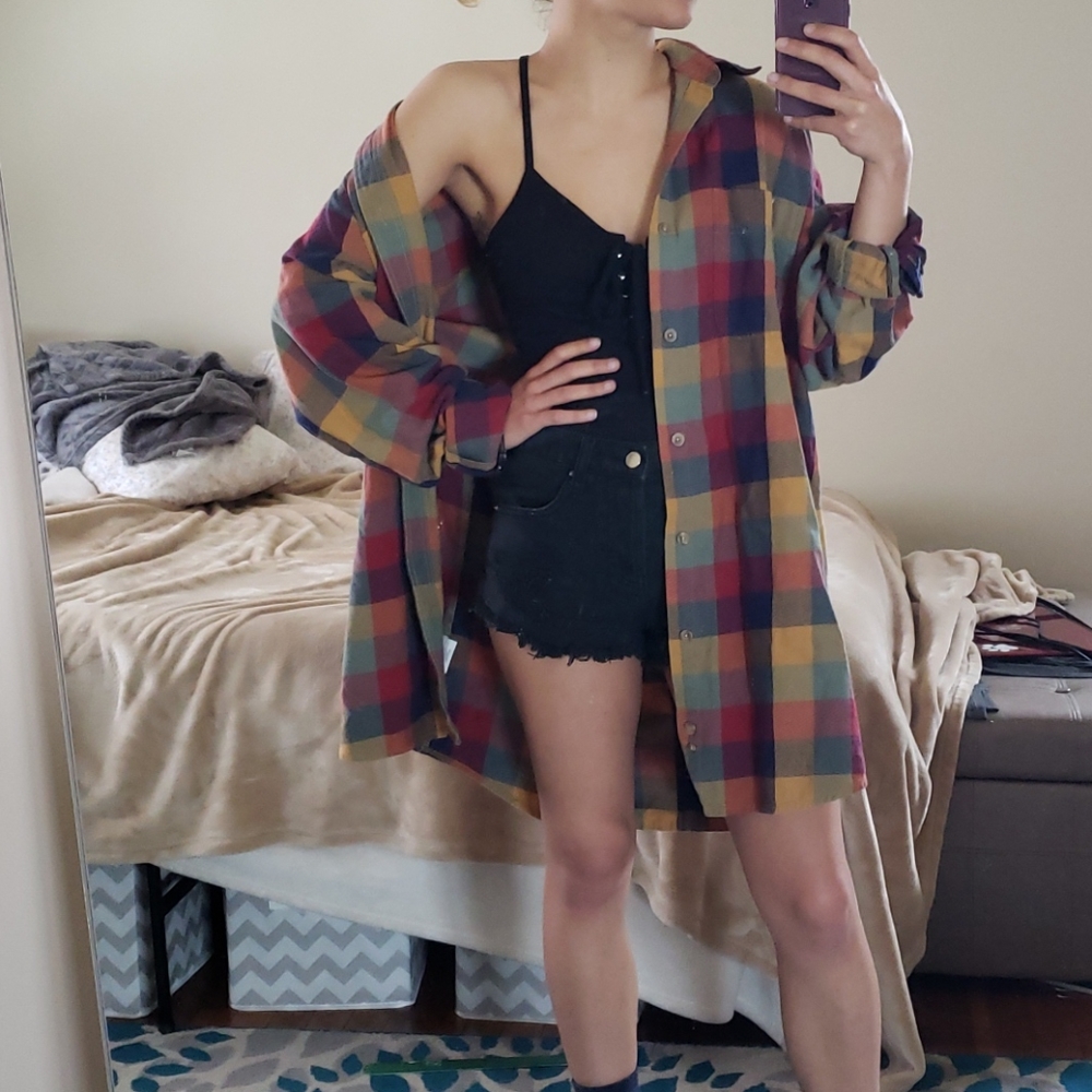 Vintage Grunge Flannel